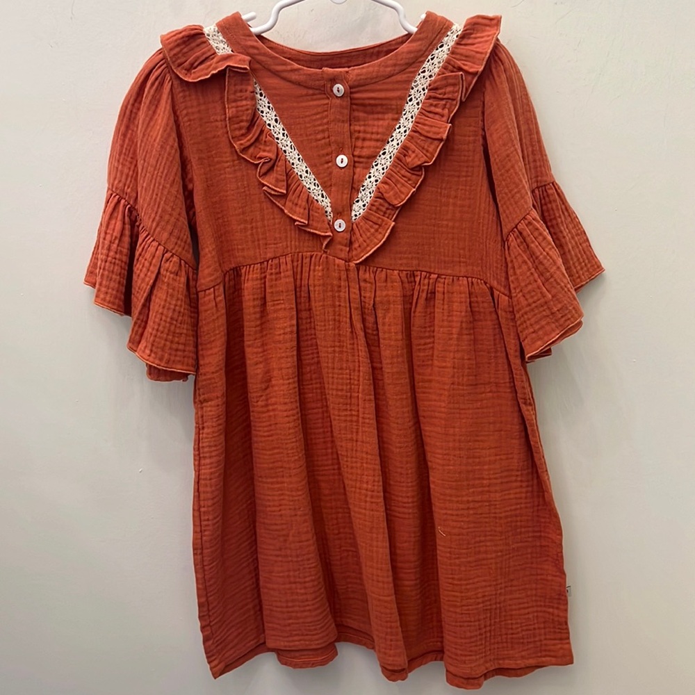 Orange dress